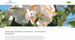 Desktop Screenshot of hauptwil-gottshaus.ch
