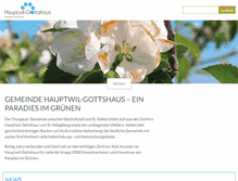 Tablet Screenshot of hauptwil-gottshaus.ch